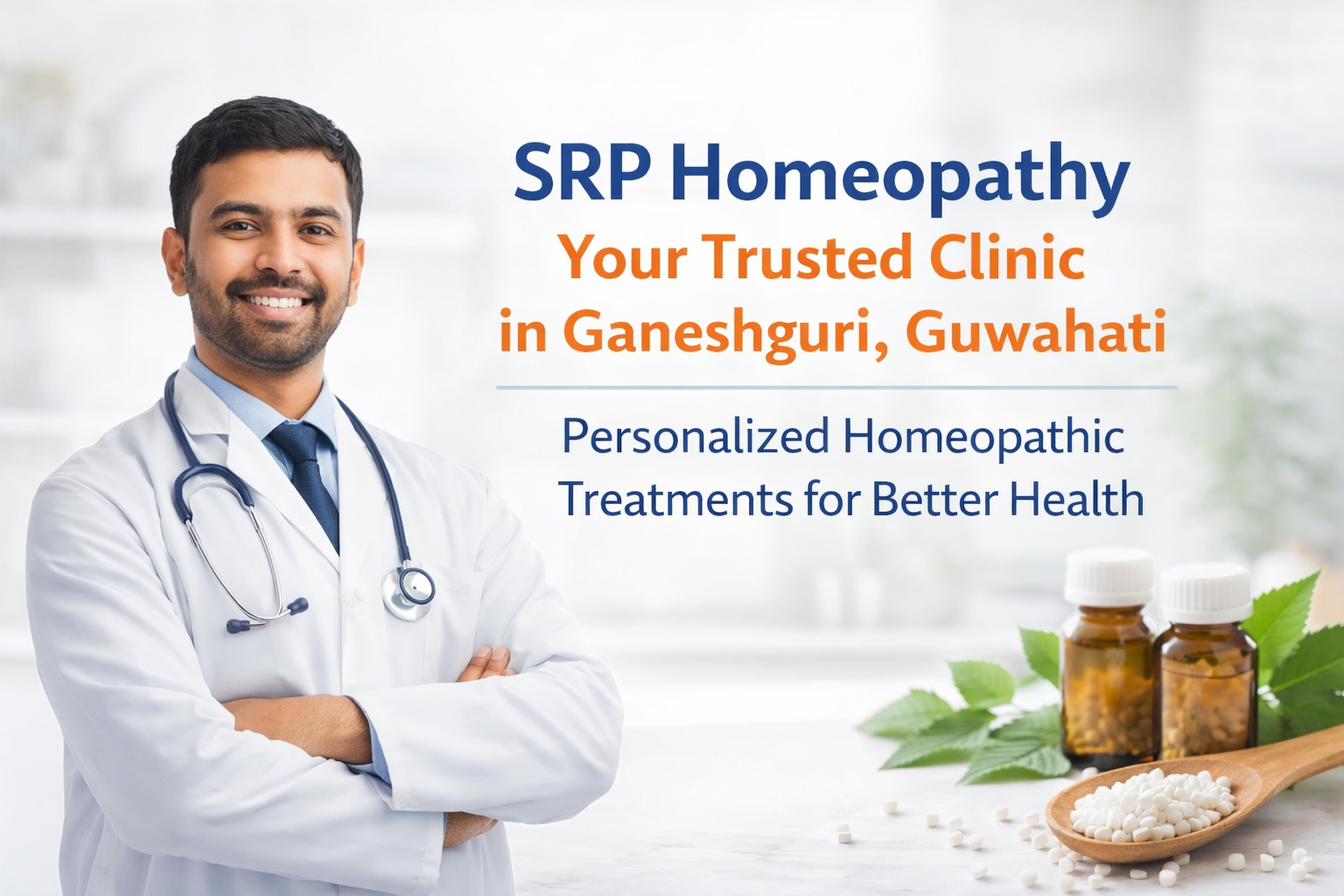 Read more about the article SRP Homeopathy | Your Trusted Homeopathy Clinic in Ganeshguri, Guwahati