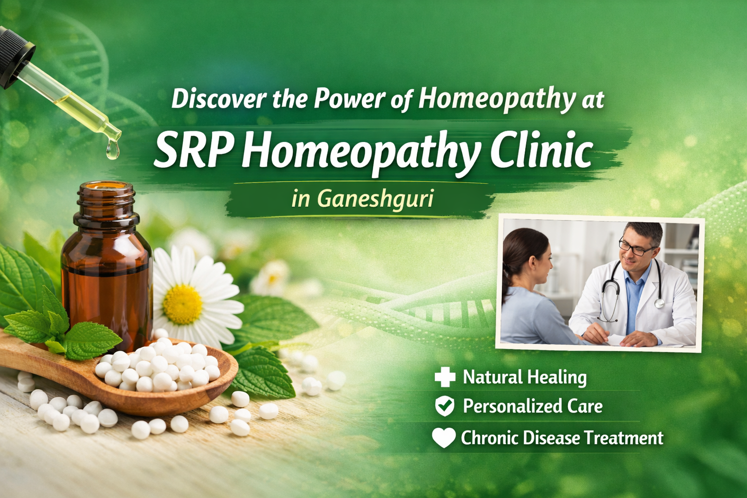 Read more about the article Discover the Power of Homeopathy at SRP Clinic in Ganeshguri