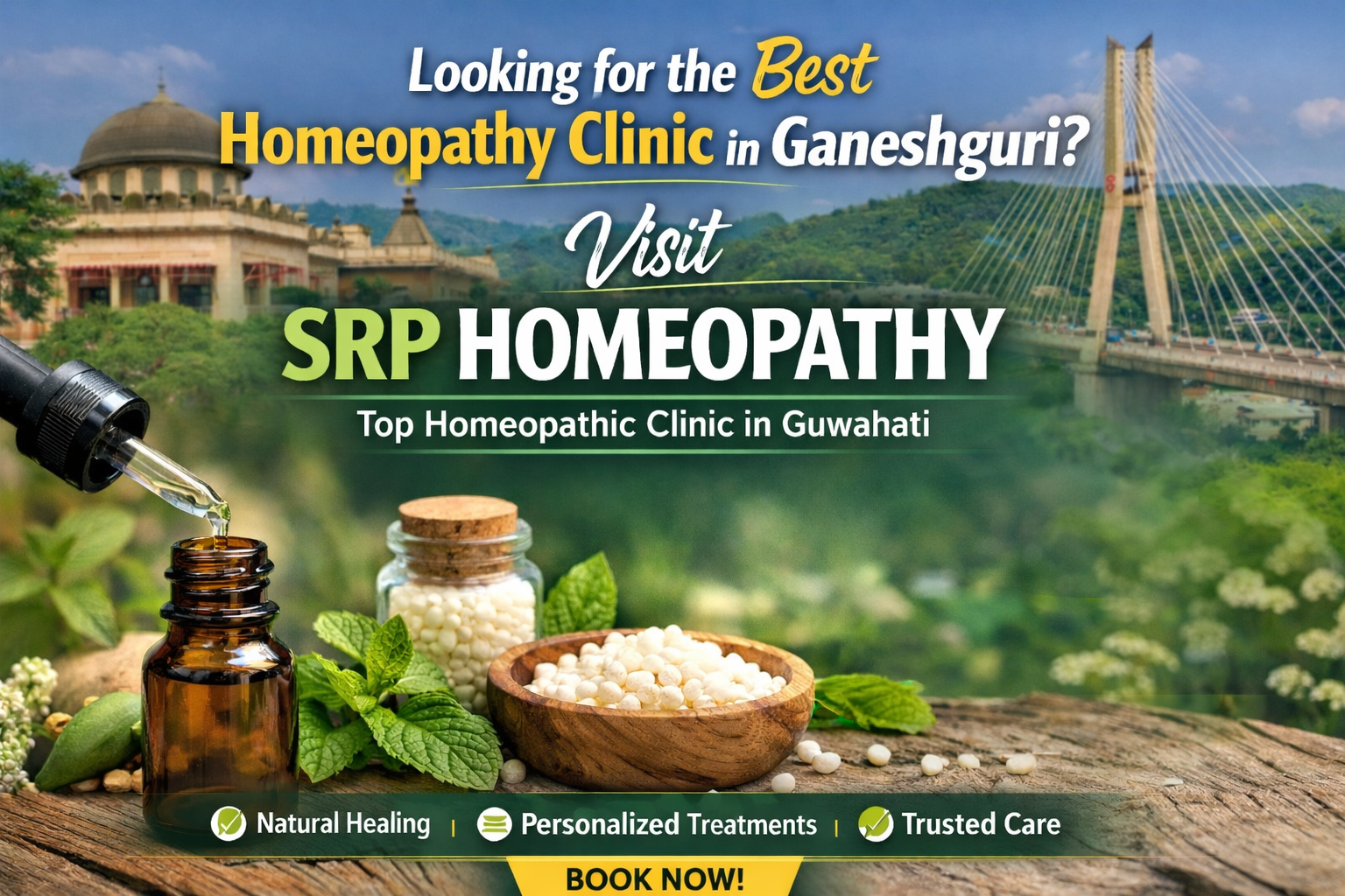 Read more about the article Looking for the Best Homeopathy Clinic in Ganeshguri? Visit SRP Homeopathy