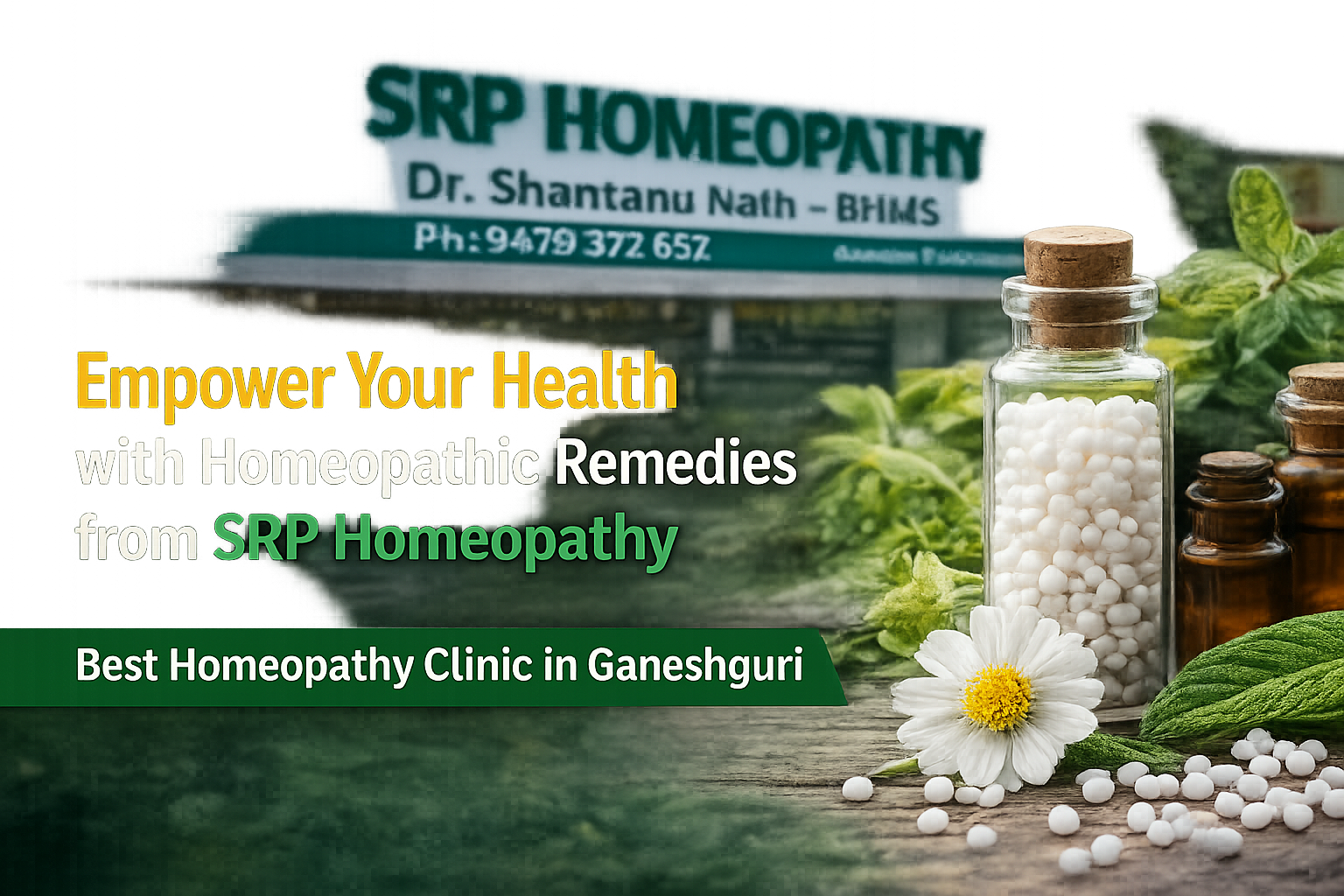 Read more about the article Empower Your Health with Homeopathic Remedies from SRP Homeopathy