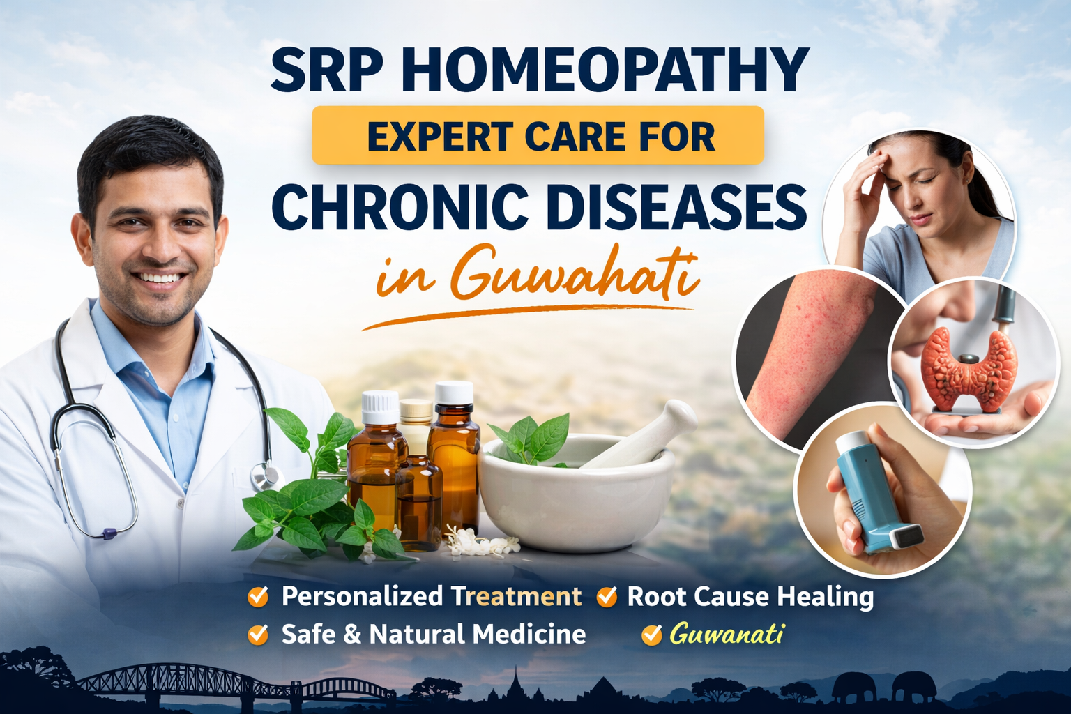 Read more about the article SRP Homeopathy – Expert Care for Chronic Diseases in Guwahati