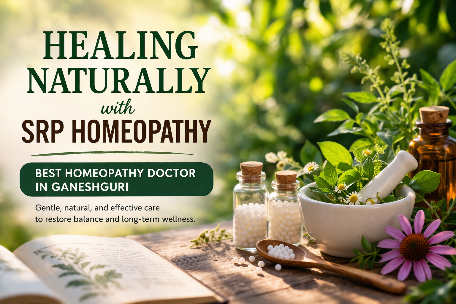 Read more about the article Healing Naturally with SRP Homeopathy – Best Homeopathy Doctor in Ganeshguri