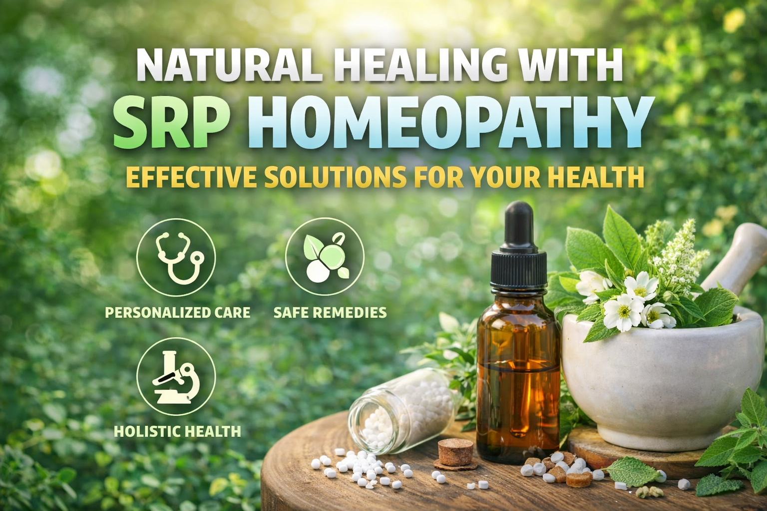 Read more about the article Natural Healing with SRP Homeopath – Effective Solutions for Your Health