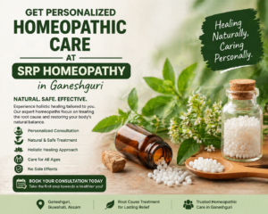 Read more about the article Get Personalized Homeopathic Care at SRP Homeopathy in Ganeshguri