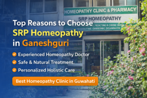 SRP Homeopathy Ganeshguri best homeopathy clinic in Guwahati natural treatment