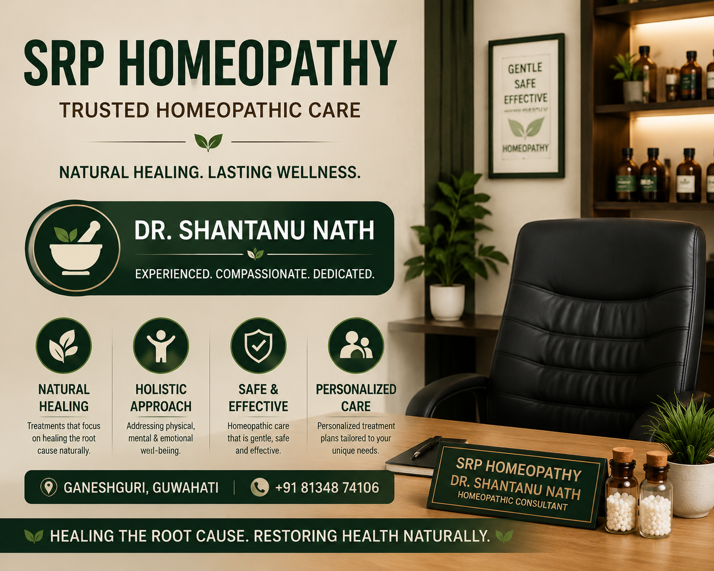Read more about the article SRP Homeopathy – Trusted Homeopathic Care by Dr. Shantanu Nath