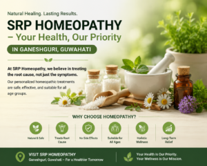 Read more about the article SRP Homeopathy – Your Health, Our Priority in Ganeshguri, Guwahati